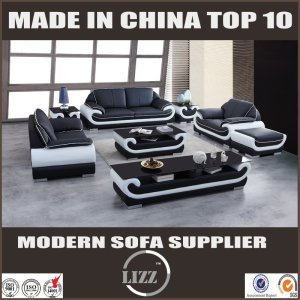 Genuine Leather Miami Style Sofa Set